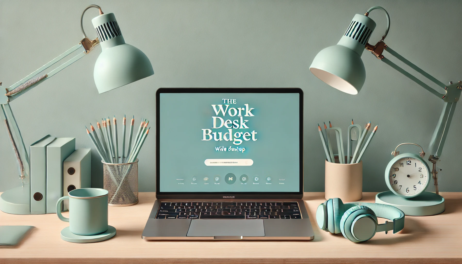 The Work Desk Budget hero image